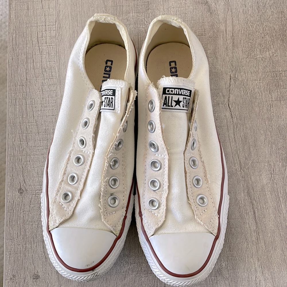 Converse all stars slip on sneakers size 6.5